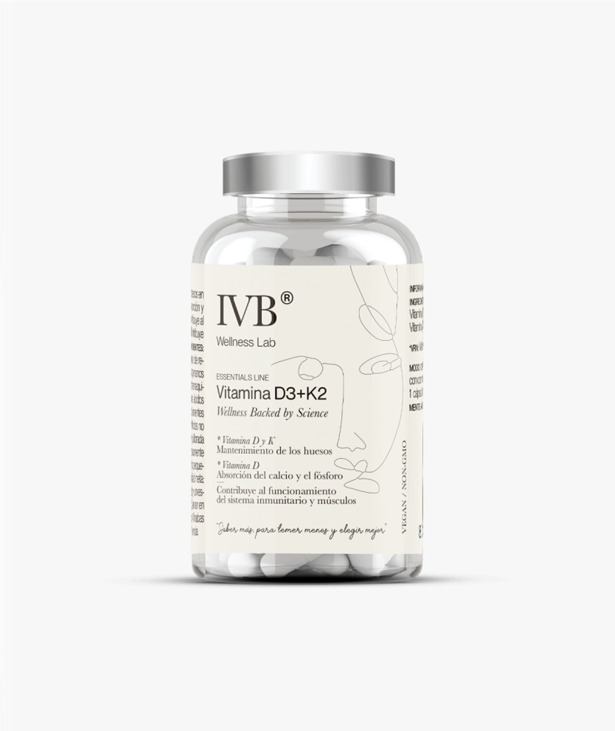 IVB VITAMINA D3K2 60 CAPSULAS