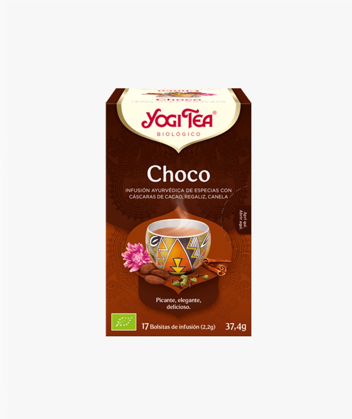 YOGI TEA CHOCOLATE 17 UNIDADES