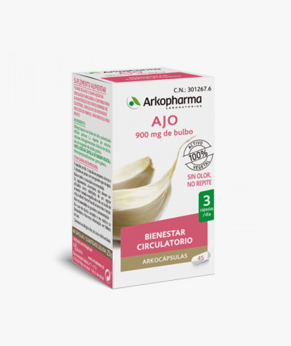 ARKOCAPSULAS AJO 84 CAPSULAS