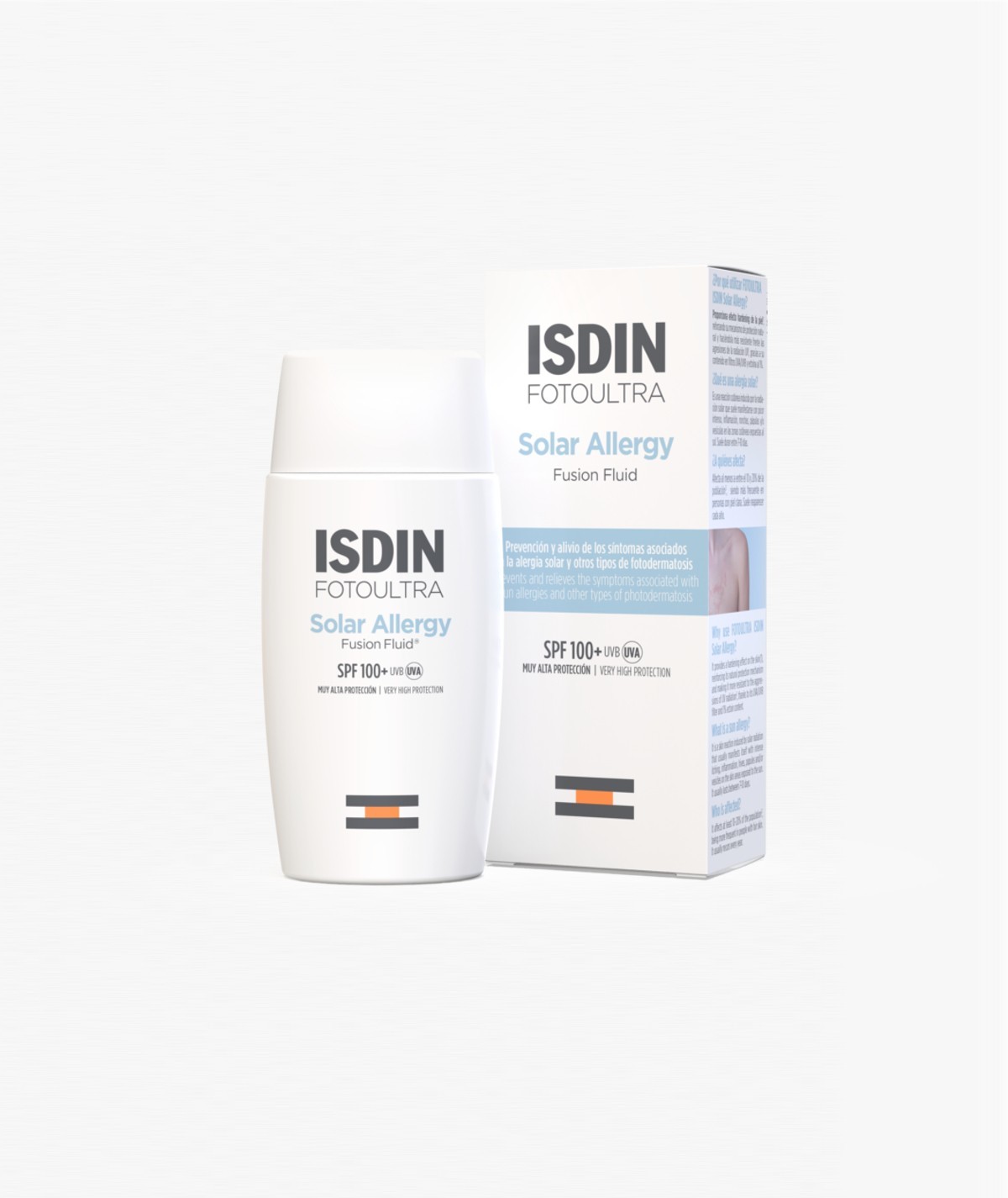ISDIN FOTOULTRA SOLAR ALLERGY FUSION FLUID FOTODERMATOSIS 50 ML