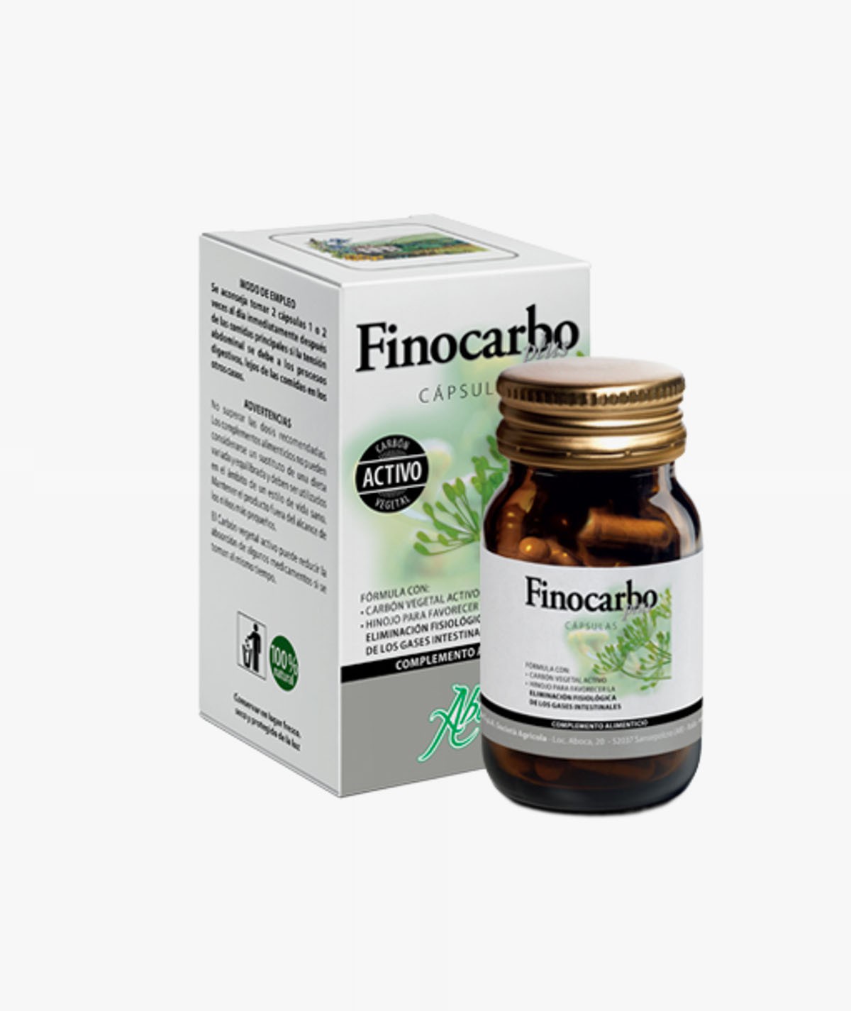 ABOCA FINOCARBO PLUS 500 MG 50 CAPSULAS