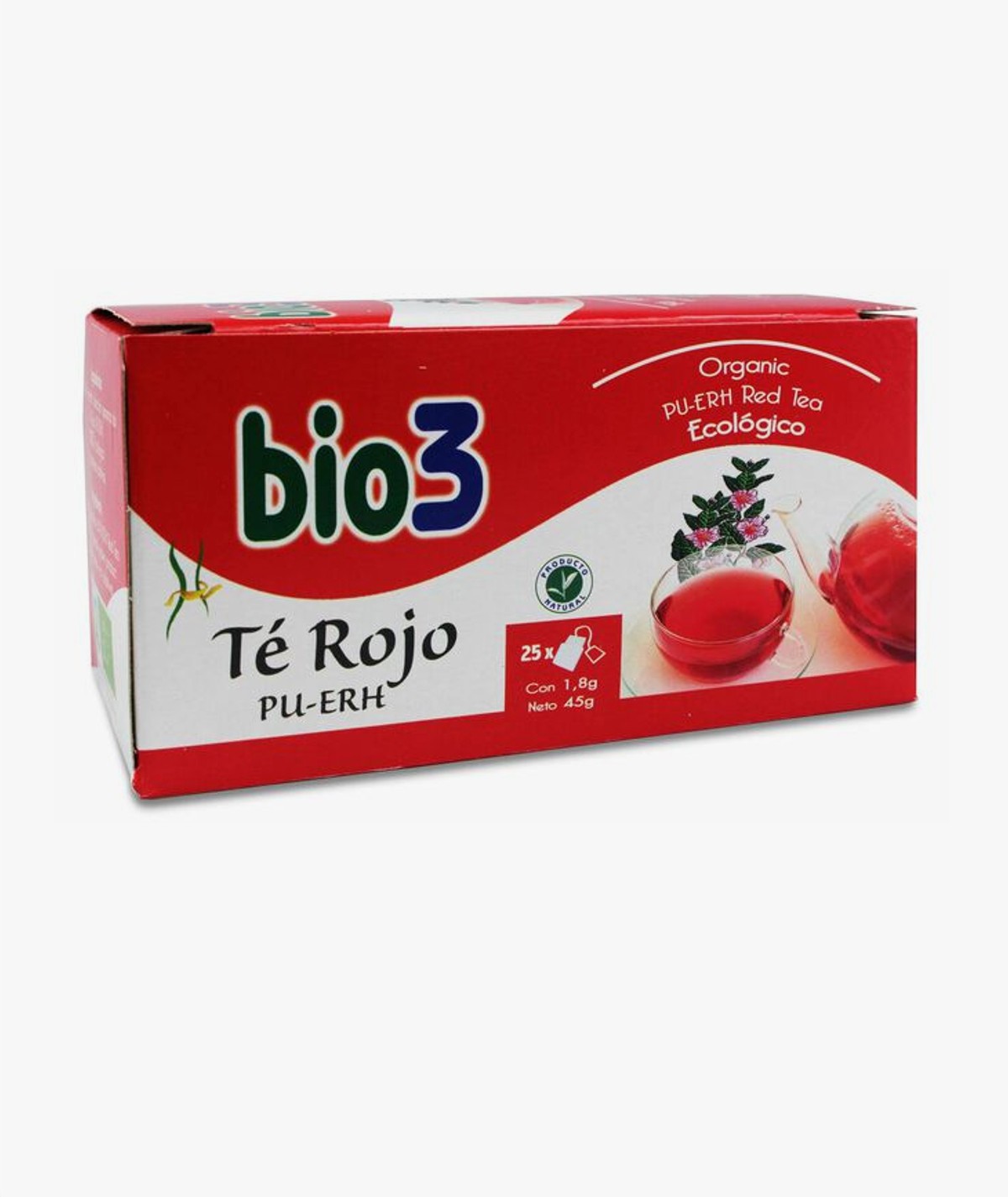 BIO3 TE ROJO 25 FILTROS 1,5 G