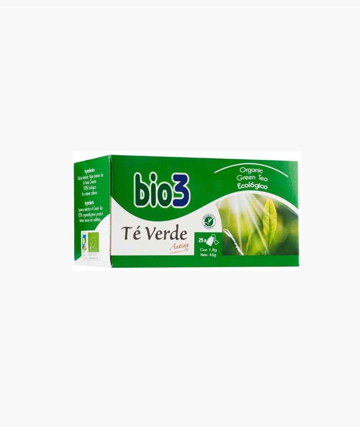BIO3 TE VERDE ECOLOGICO 25 FILTROS 1,8 G