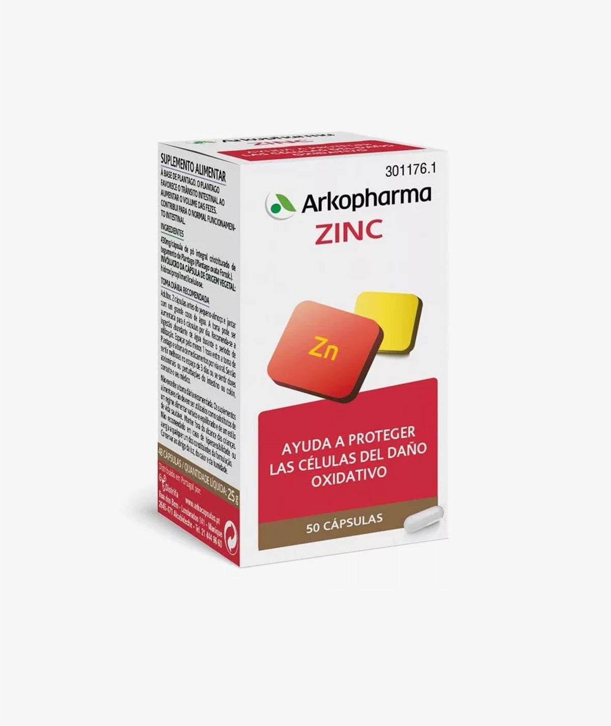 ARKOPHARMA ZINC 50 CAPSULAS