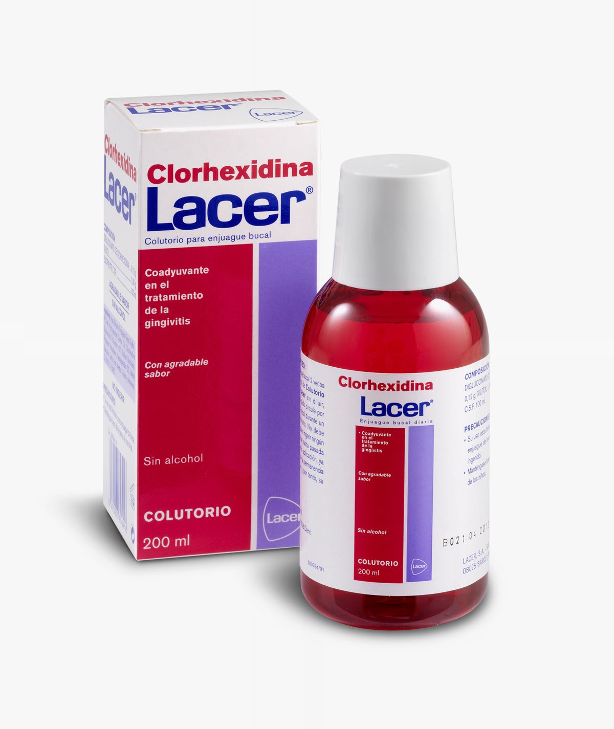 LACER COLUTORIO CLORHEXIDINA 1 ENVASE 200 ML