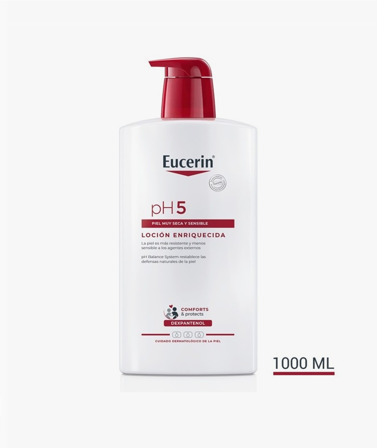 EUCERIN PIEL SENSIBLE PH-5 LOCION ENRIQUECIDA 1 LITRO