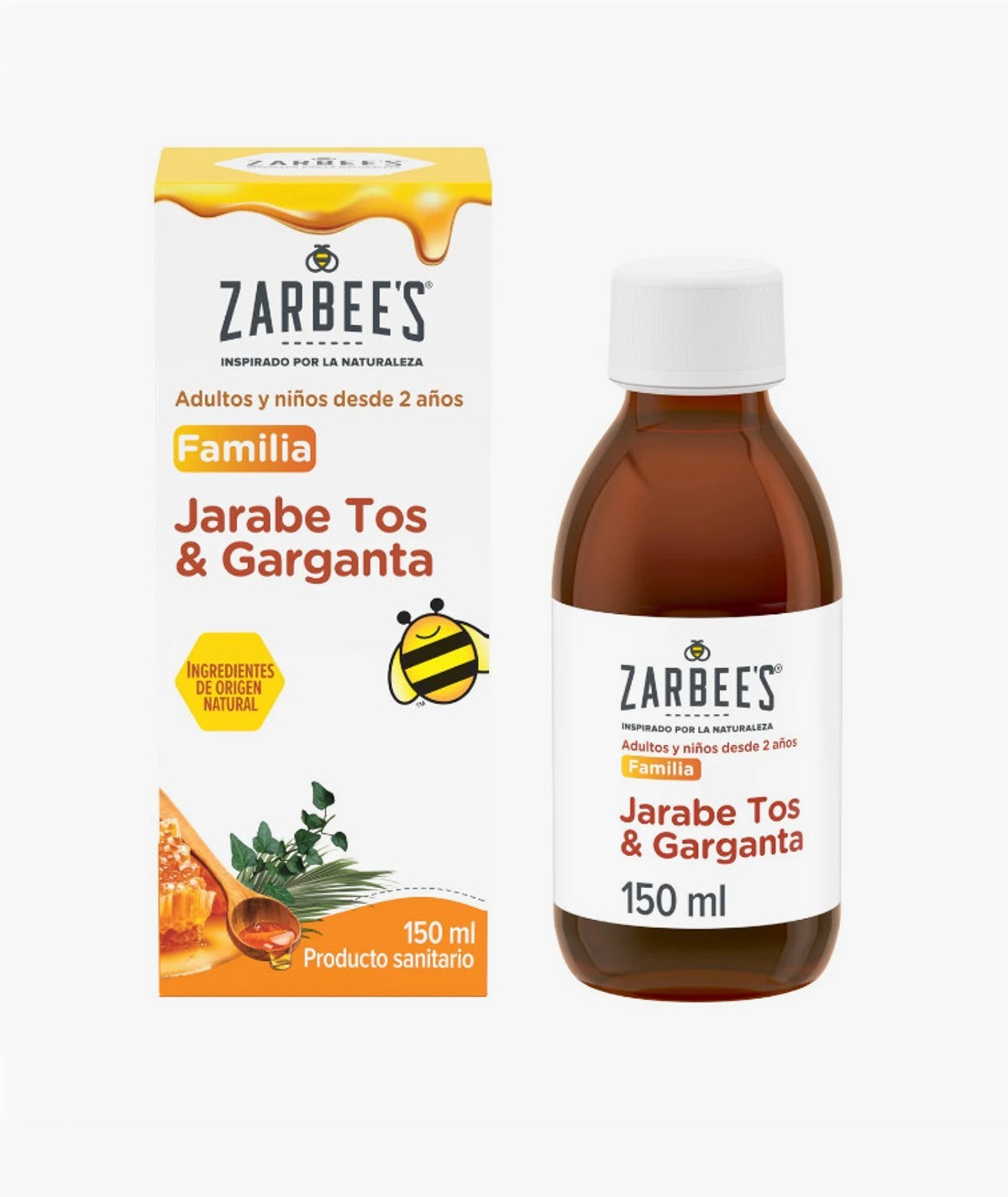 ZARBEES JARABE TOS GARGANTA