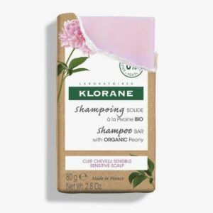 KLORANE CHAMPU SOLIDO A LA PEONIA BIO 80 G