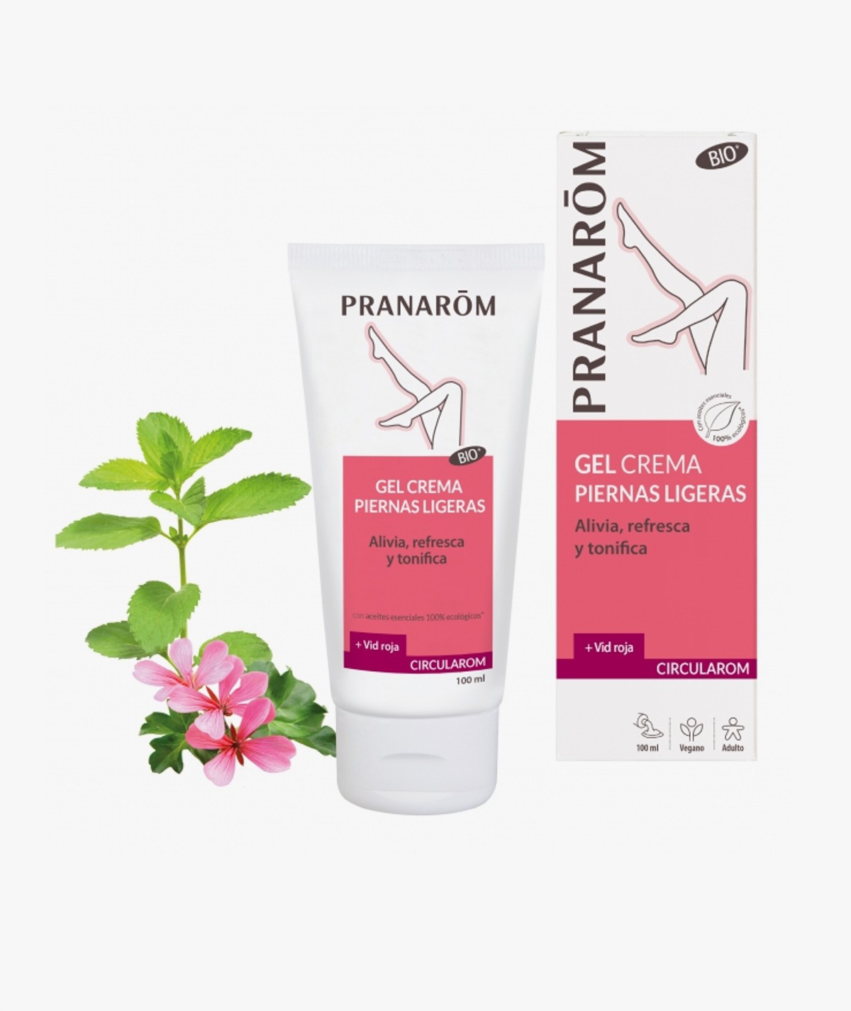 PRANAROM CIRCULAROM GEL CREMA PIERNAS BIO 100 ML