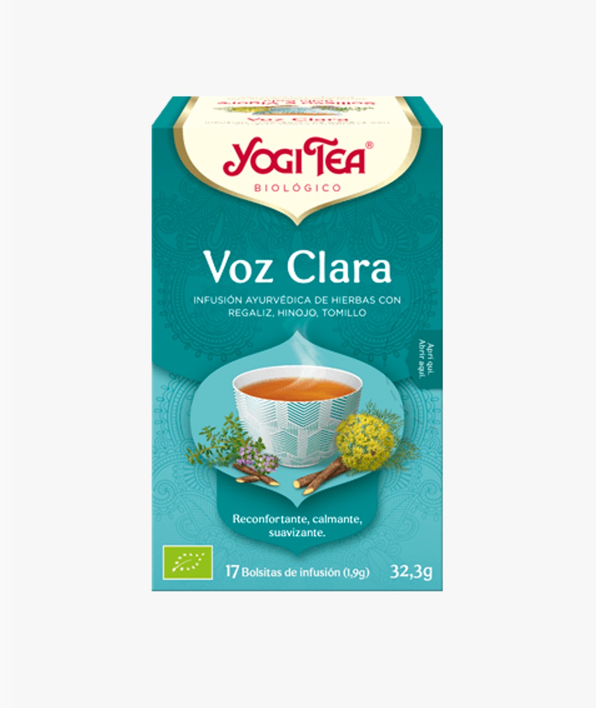 YOGI TEA VOZ CLARA 17 Bolsitas