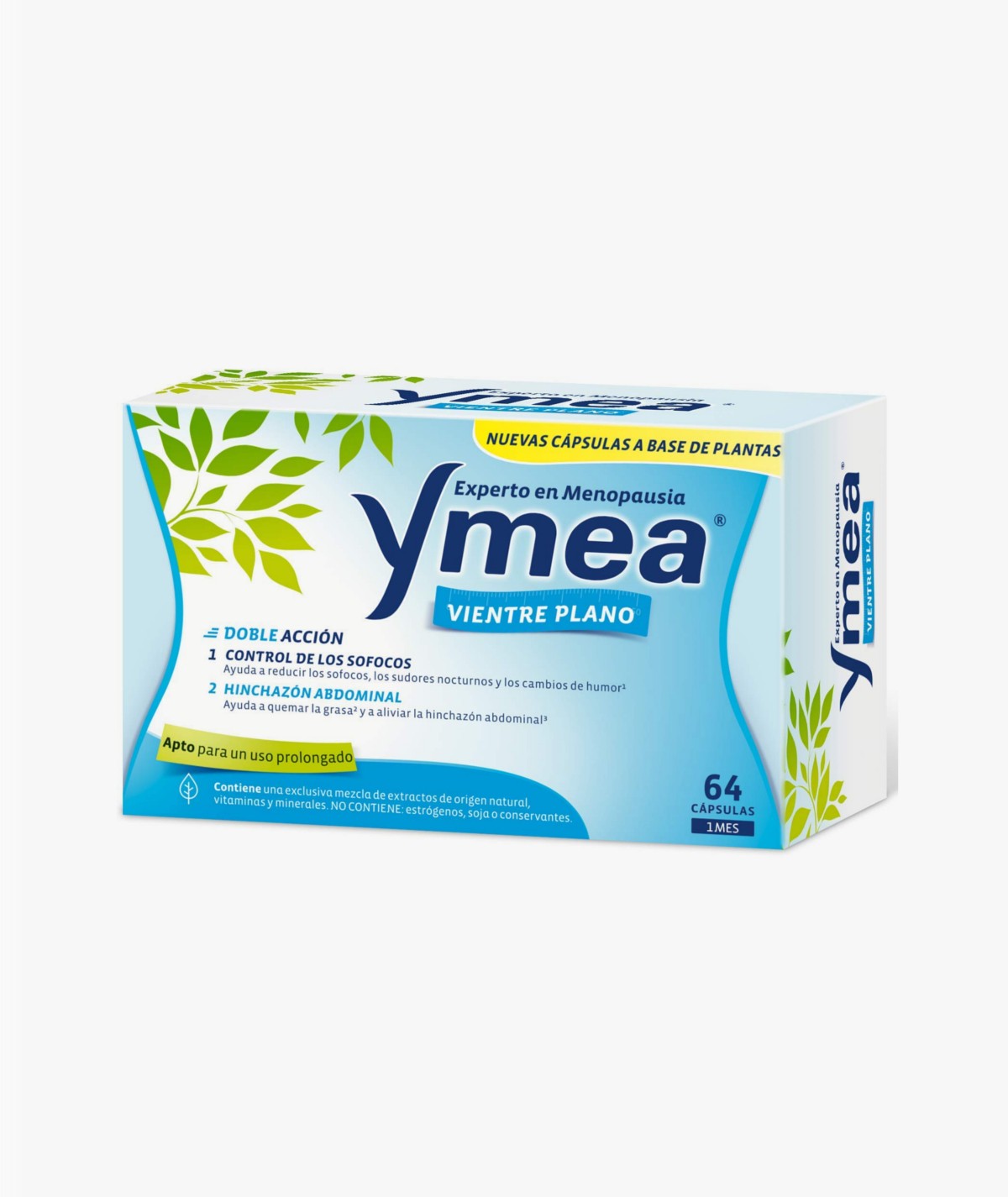 YMEA VIENTRE PLANO 64 CAPSULAS