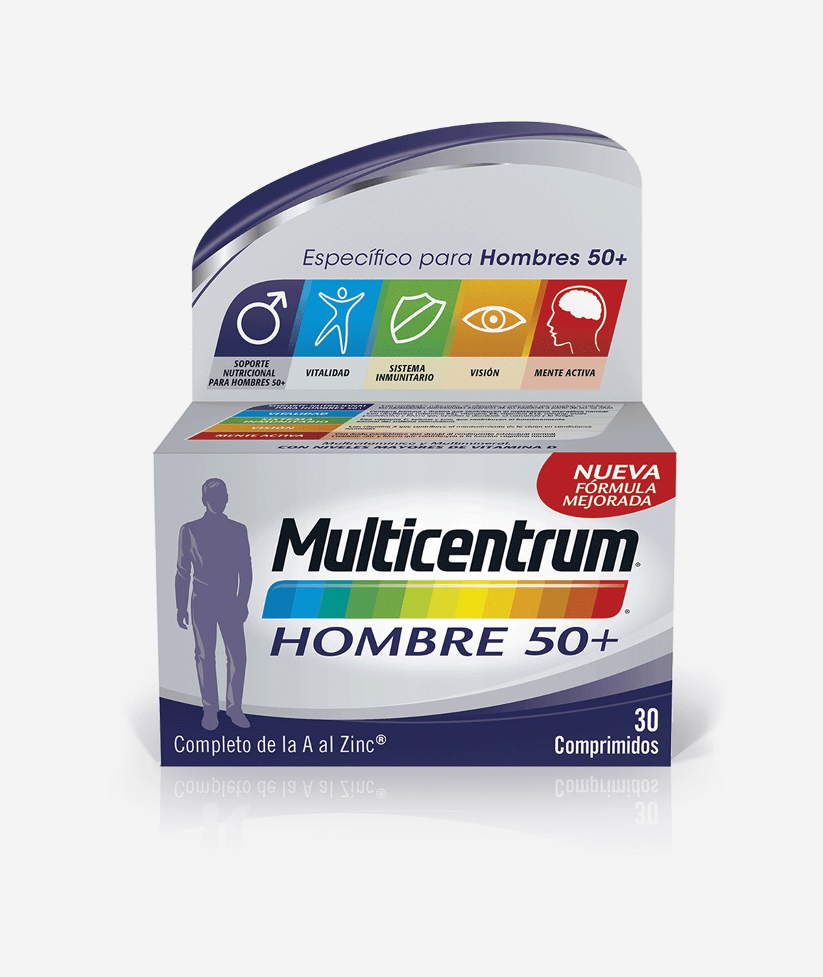 MULTICENTRUM HOMBRE 50+ 30 COMPRIMIDOS