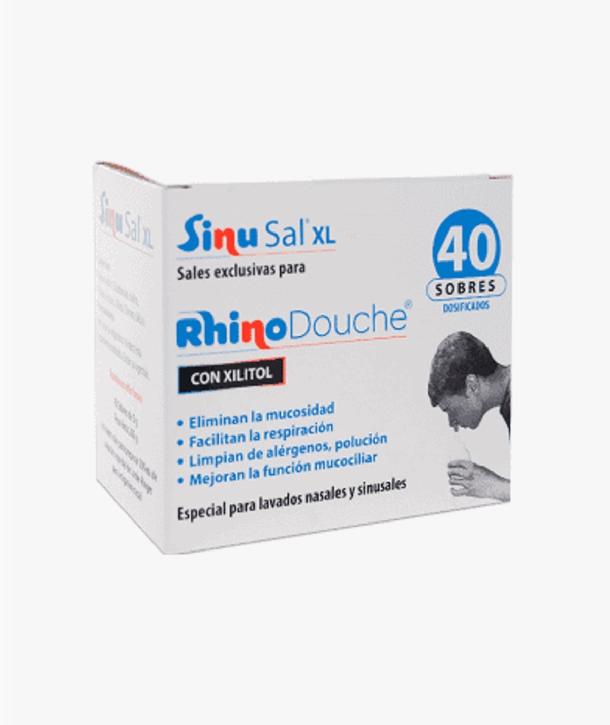 RHINODOUCHE SAL 40 SOBRES 5 G