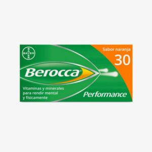 BEROCCA PERFORMANCE 30 COMPRIMIDOS EFERVESCENTES SABOR NARAN