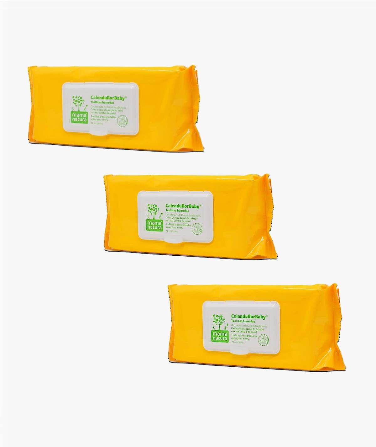 DHU CALENDUFLORBABY TOALLITAS DE CALENDULA 3 X 72 TOALLITAS