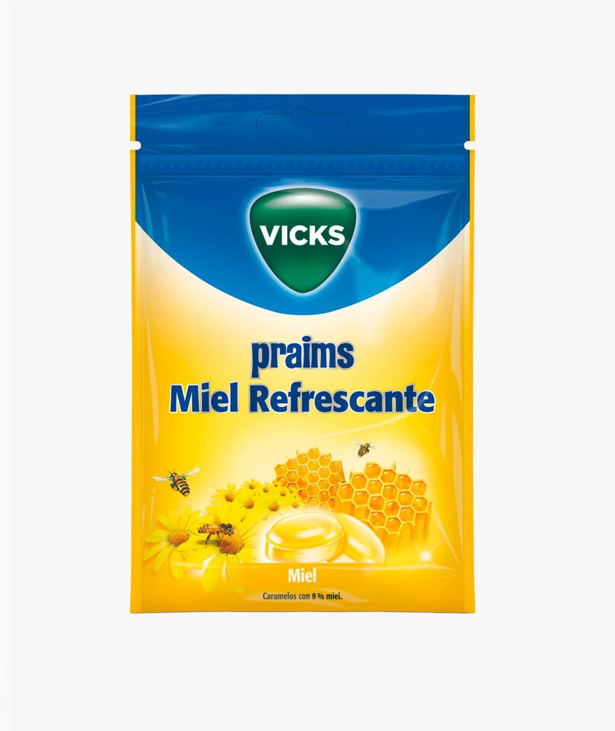 CARAMELOS PRAIMS 75 G SABOR MIEL REFRESCANTE