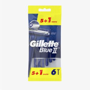 GILLETTE MAQUINILLA DE AFEITAR DESECHABLE BLUE II 5 UNIDADES