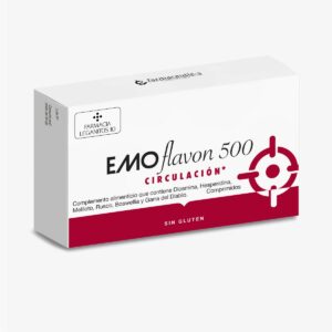 FARMACIA LEGANITOS 10 EMOFLAVON 500 CIRCULACIÓN 30 COMPRIMIDOS