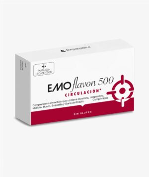 FARMACIA LEGANITOS 10 EMOFLAVON 500 CIRCULACIÓN 30 COMPRIMIDOS