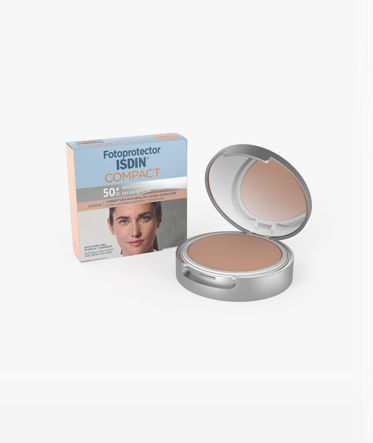 FOTOPROTECTOR ISDIN COMPACT SPF 50+ MAQUILLAJE COMPACTO OIL 50g