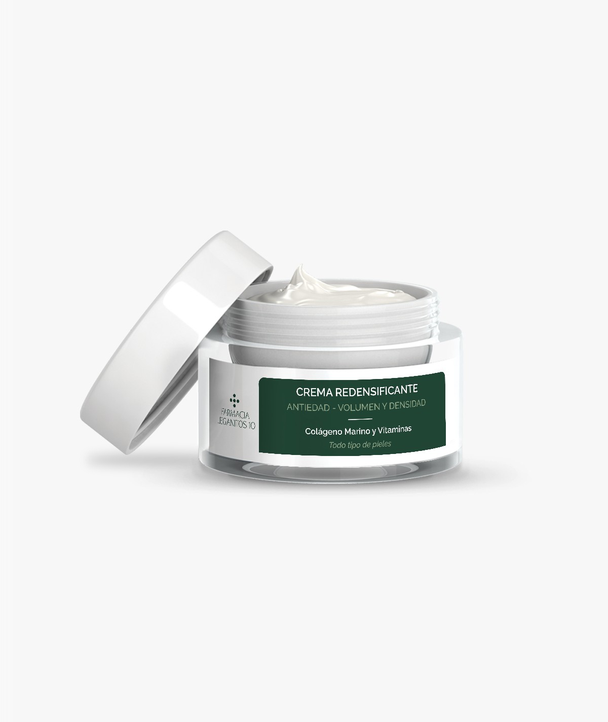 FARMACIA LEGANITOS 10 CREMA REDENSIFICANTE VOLUMEN y DENSIDAD 50 ML