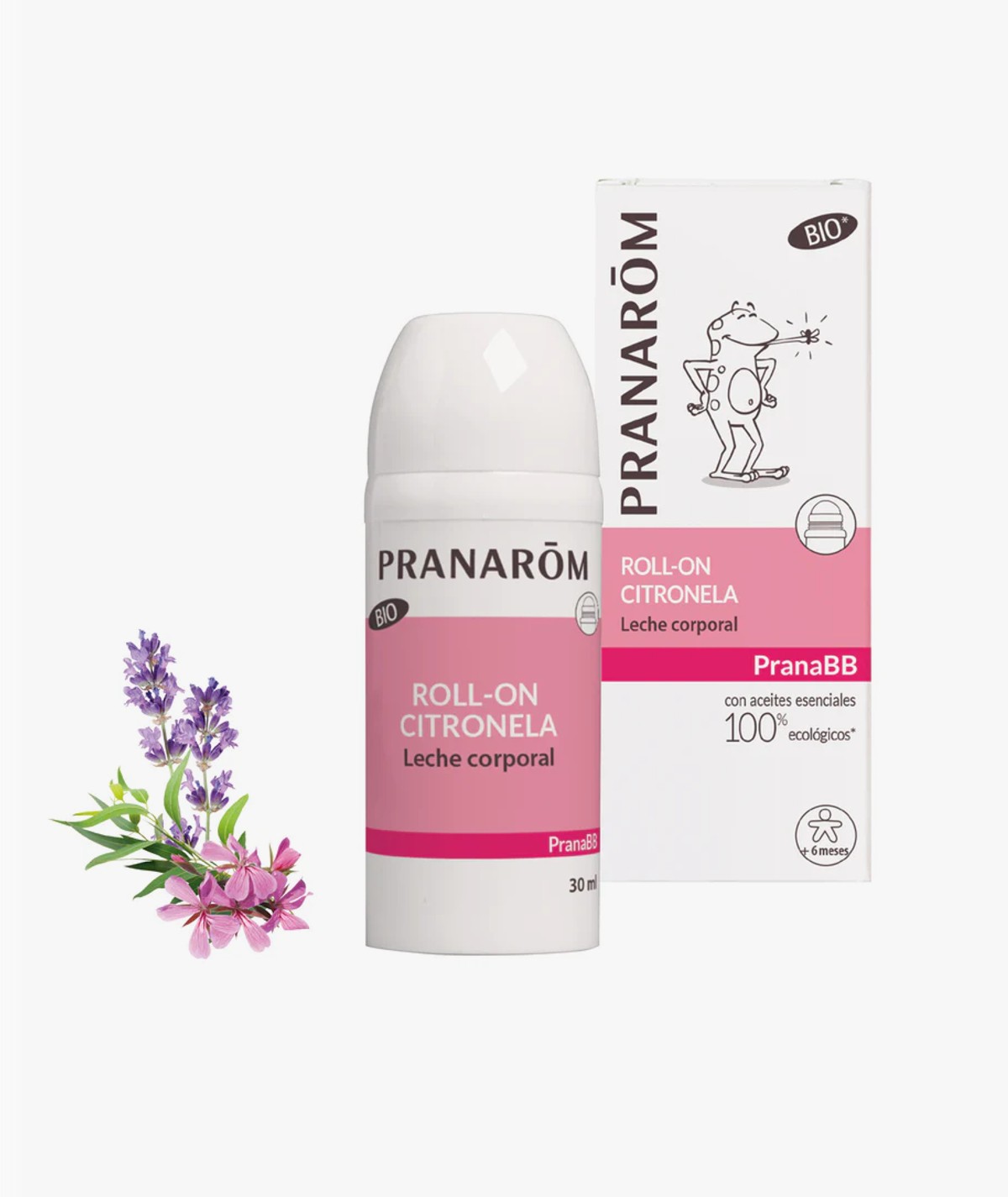 PRANAROM PRANABB CITRONELA BIO 1 ROLL-ON 30 ML
