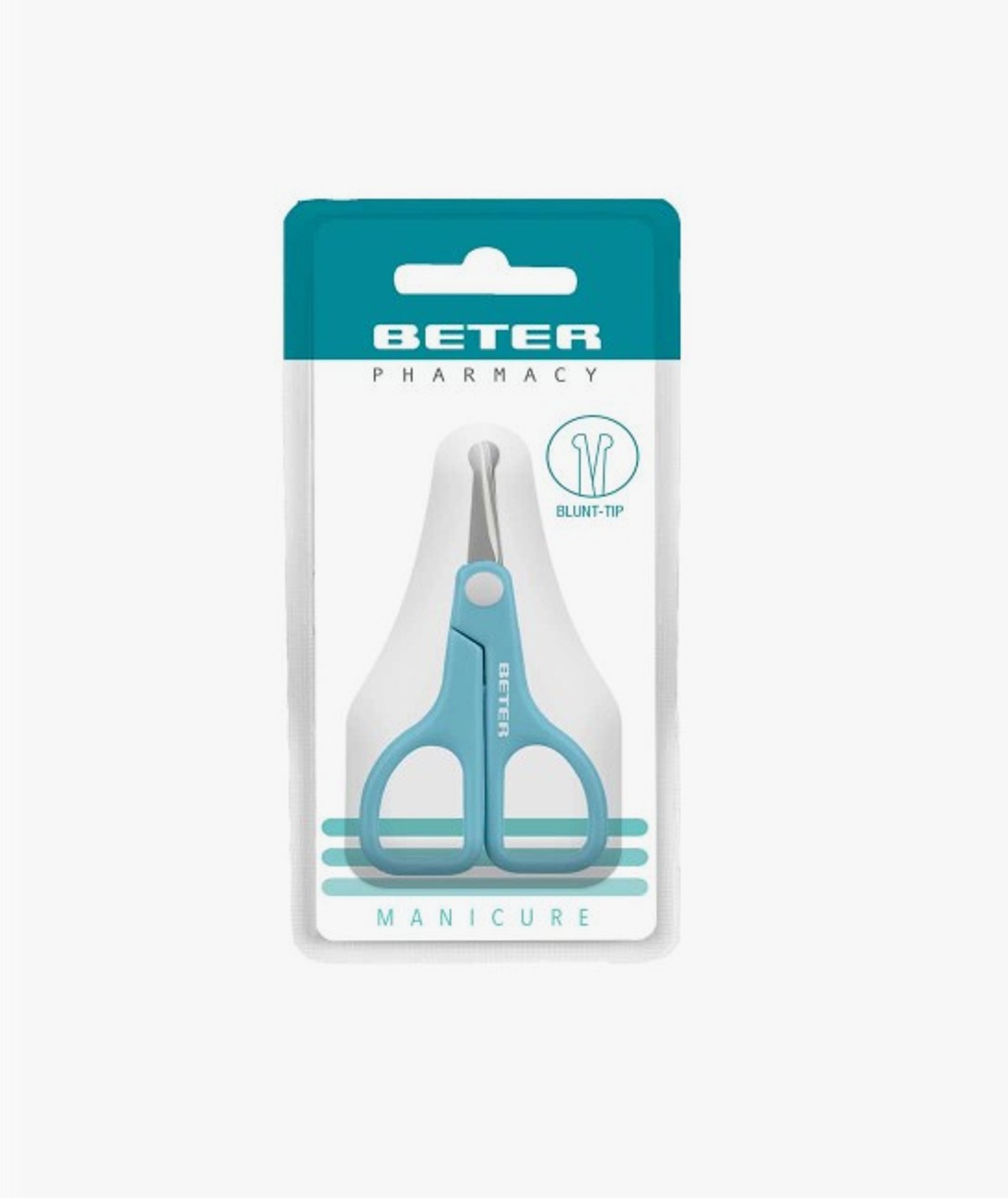 BETER TIJERA BEBE MANGO PLASTICO 9.2 CM