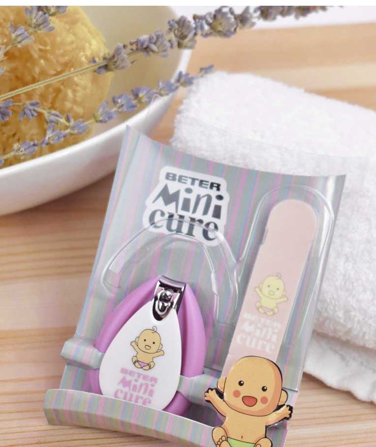 BETER MINICURE KIT BEBE CORTAUNAS Y LIMA 1 UNIDAD