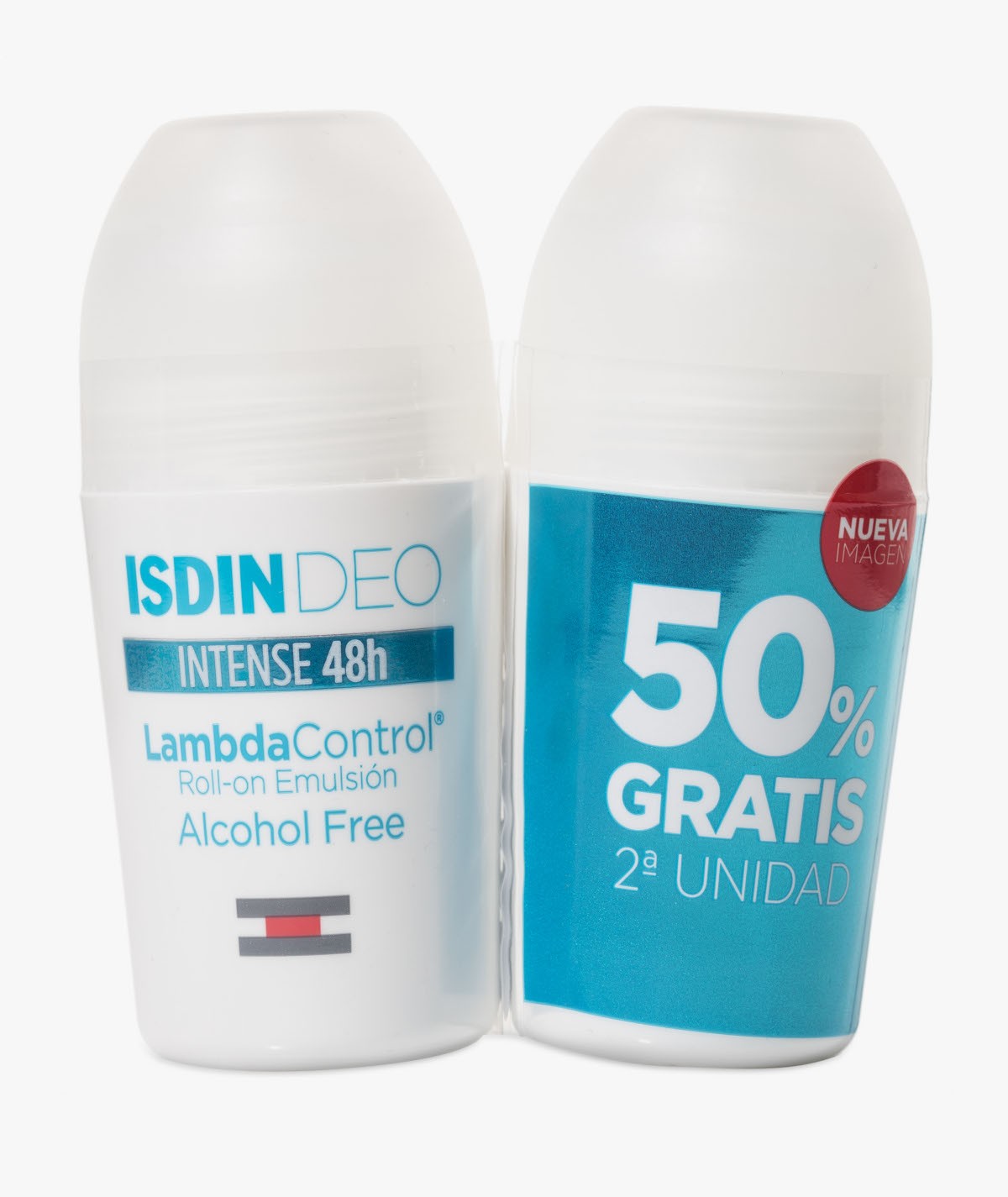 DUO ISDIN DESODORANTE LAMBDA CONTROL FREE 50 ML + 50 ML