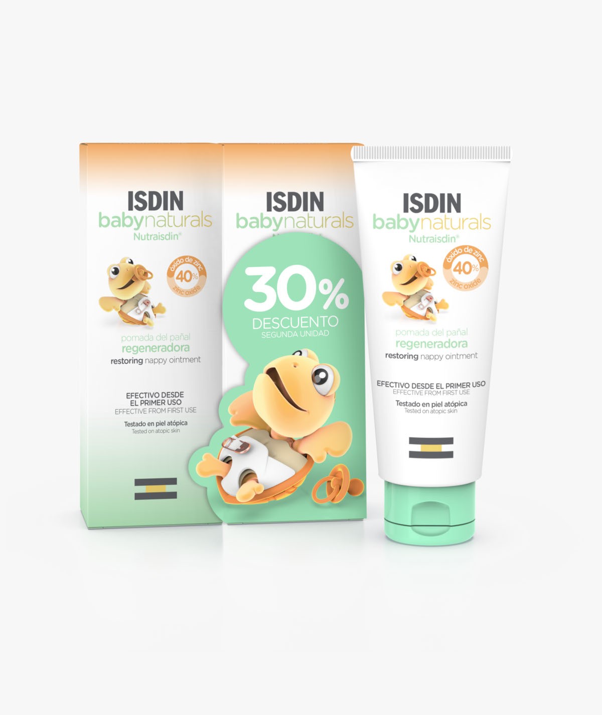 DUO BABYNATURALS ZN 40 POMADA 100ML + 100ML