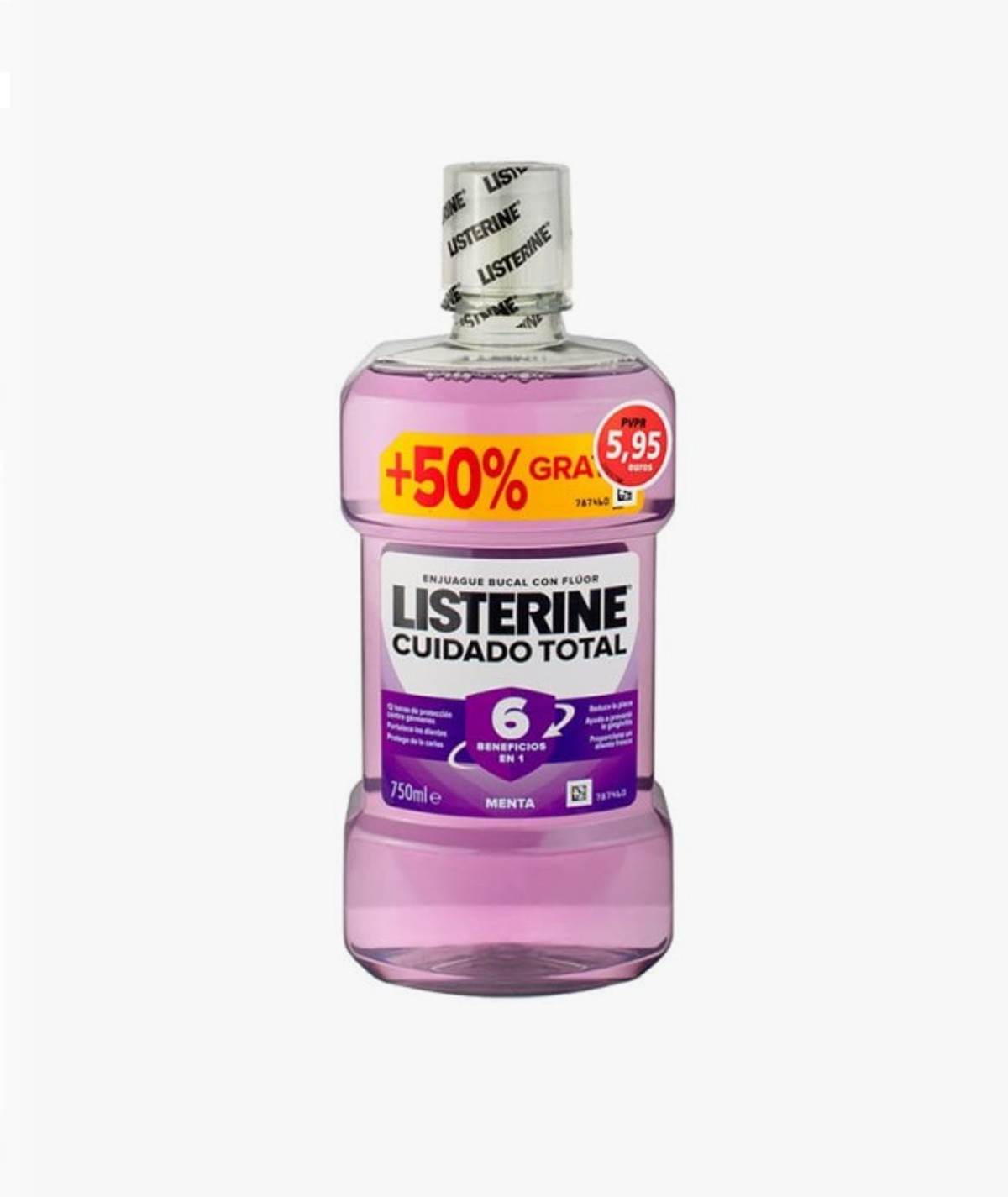 LISTERINE CUIDADO TOTAL 750 ML