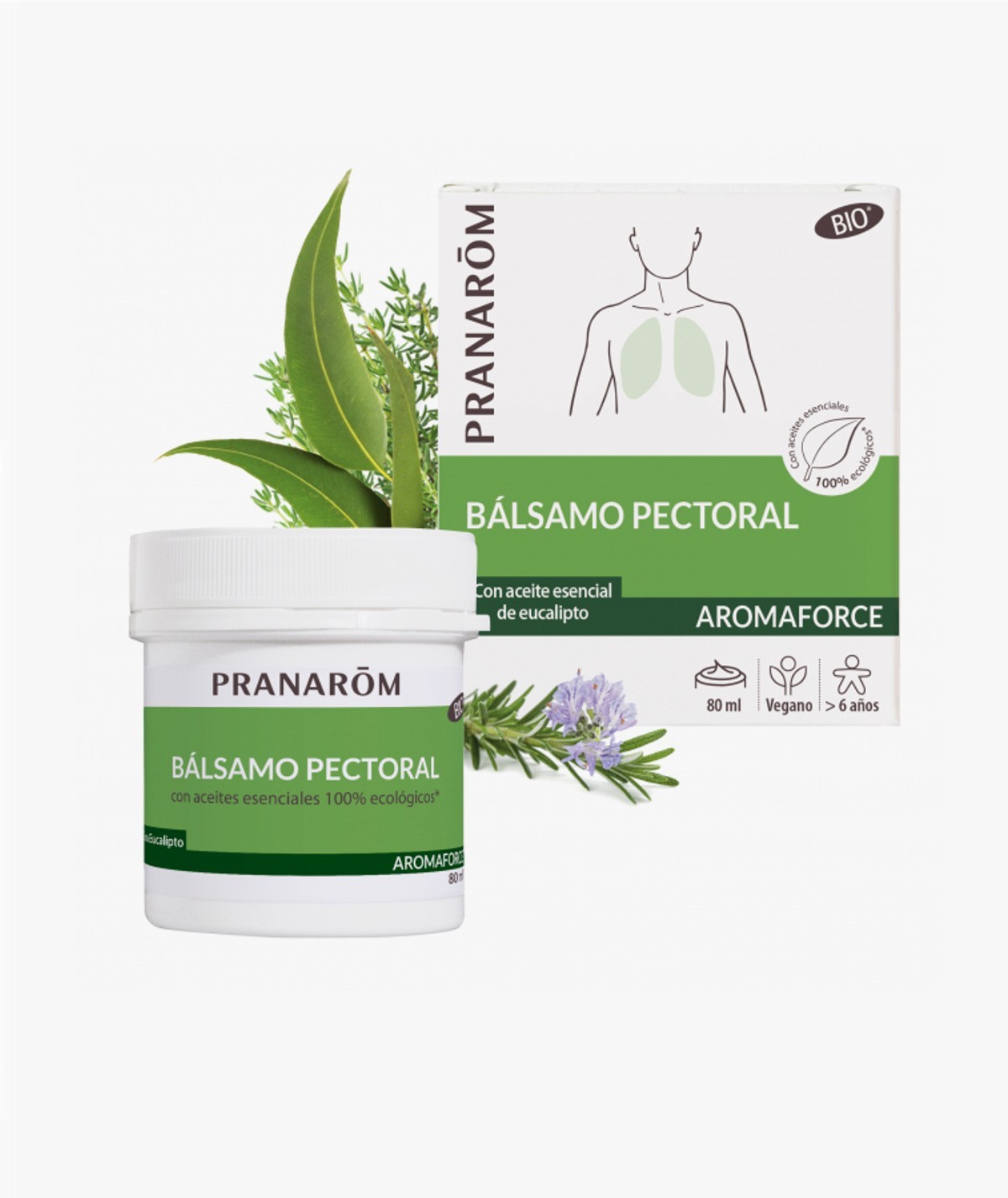 PRANARROM BALSAMO PECTORAL BIO (ECO) 80ML