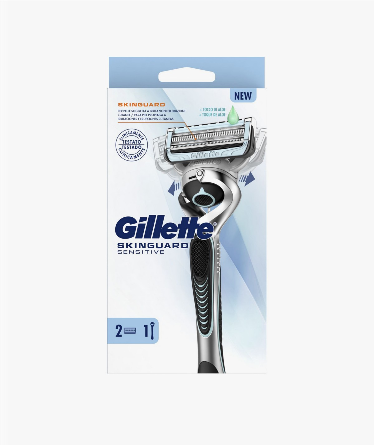 GILETTE MAQUINA SKINGUARD ALOE 2UP
