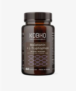 KOBHO MELATONIN + L TRTPTOPHAN 60 CAPSULAS