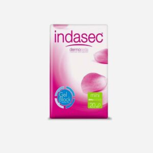 INDASEC DISCREET MINI COMPRESA PERDIDAS LEVES 22 UNIDADES