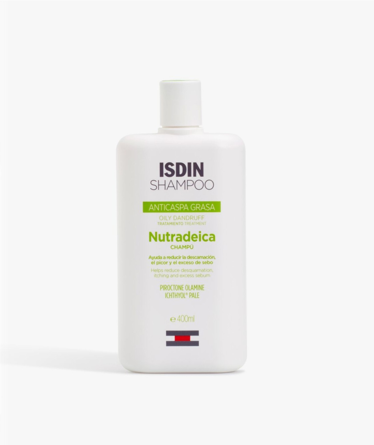ISDIN SHAMPOO ANTICASPA GRASA NUTRADEICA 400 ML