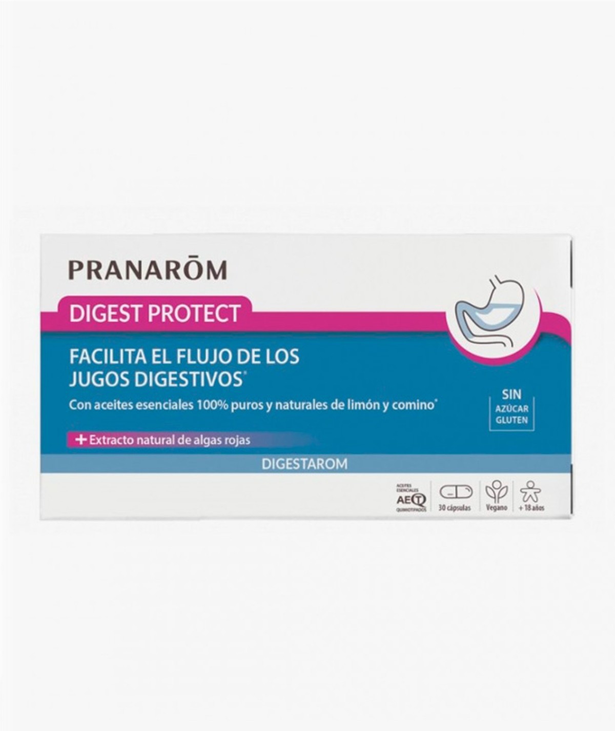 PRANAROM DIGEST PROTECT 30 CAPSULAS