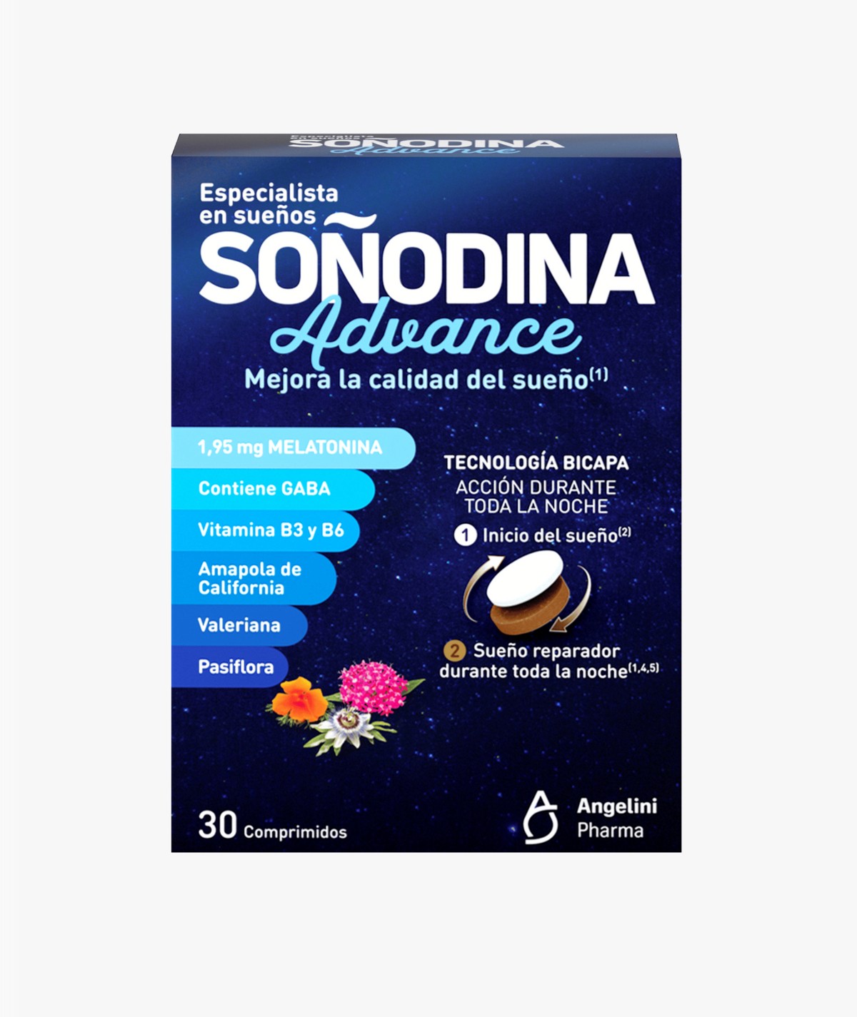 SONODINA ADVANCE 30 COMPRIMIDOS