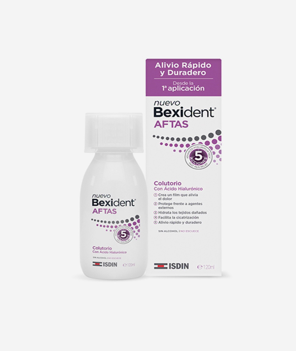 BEXIDENT AFTAS COLUTORIO BUCAL PROTECTOR 120 ML