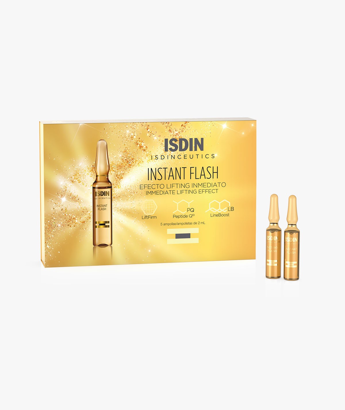 ISDINCEUTICS INSTANT FLASH 5 AMPOLLAS 2 ML
