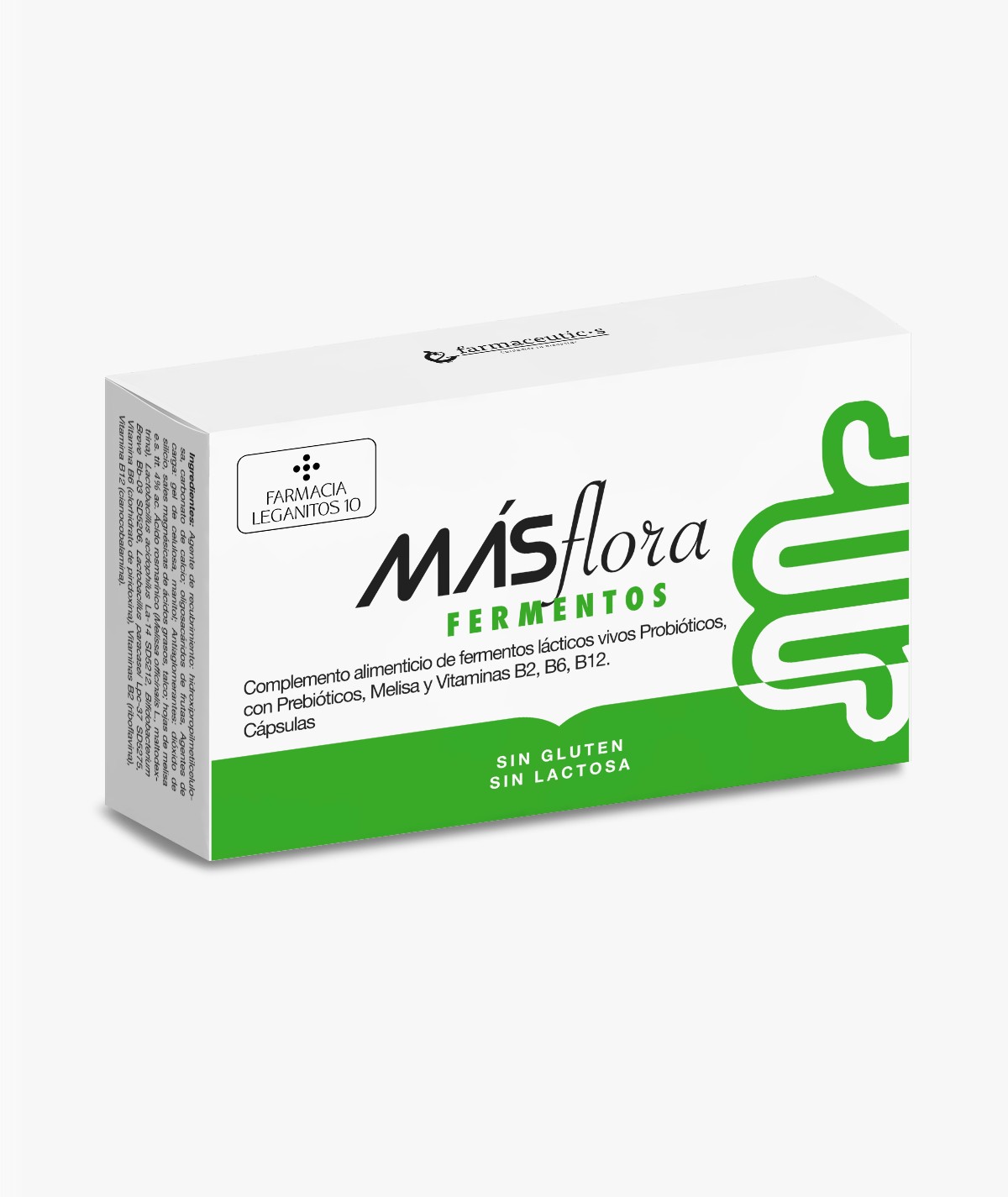FARMACIA LEGANITOS 10 MASFLORA 30 CAPSULAS