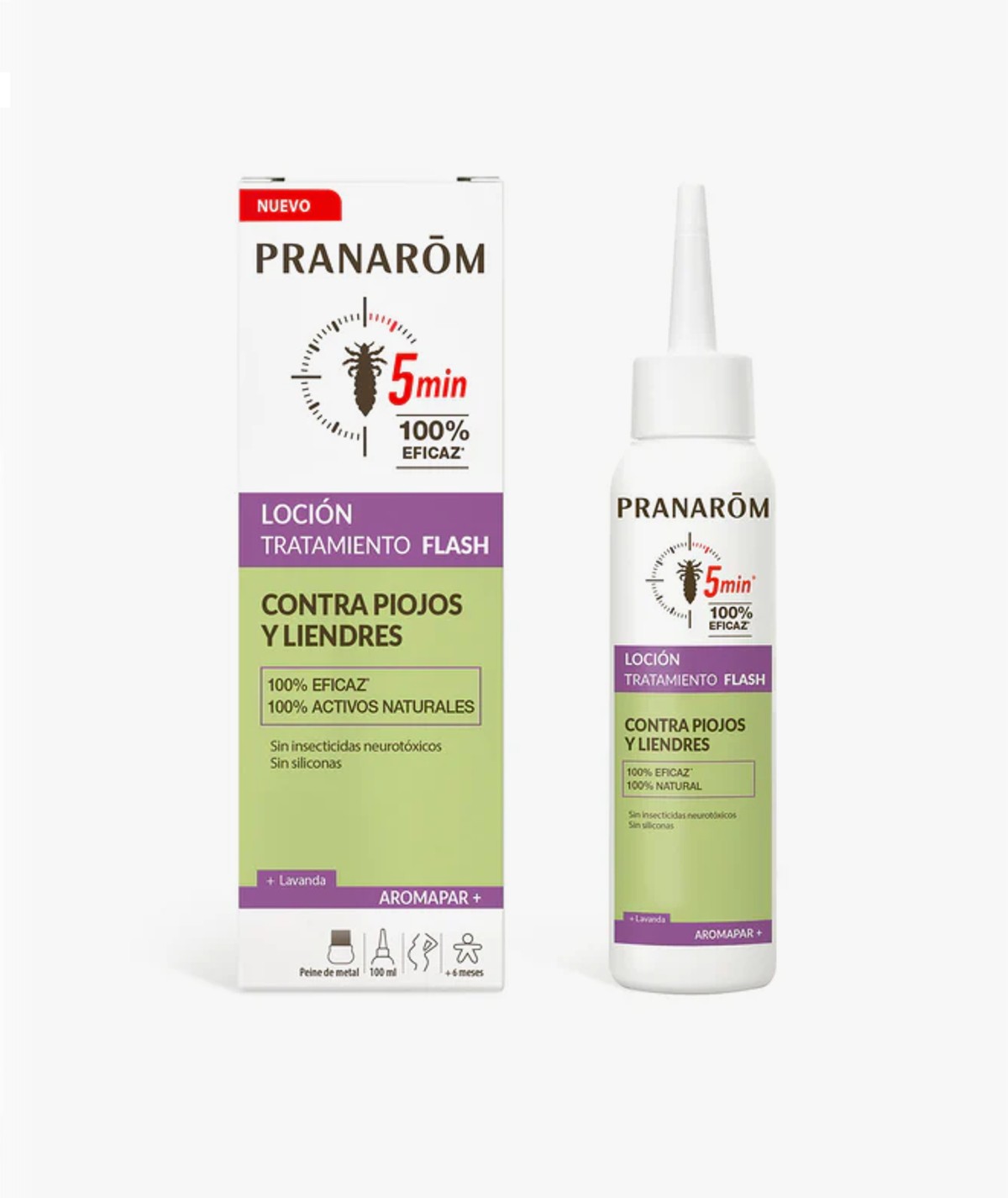 PRANAROM LOCION TTO FLASH CONTRA PIOJOS Y LIENDRES
