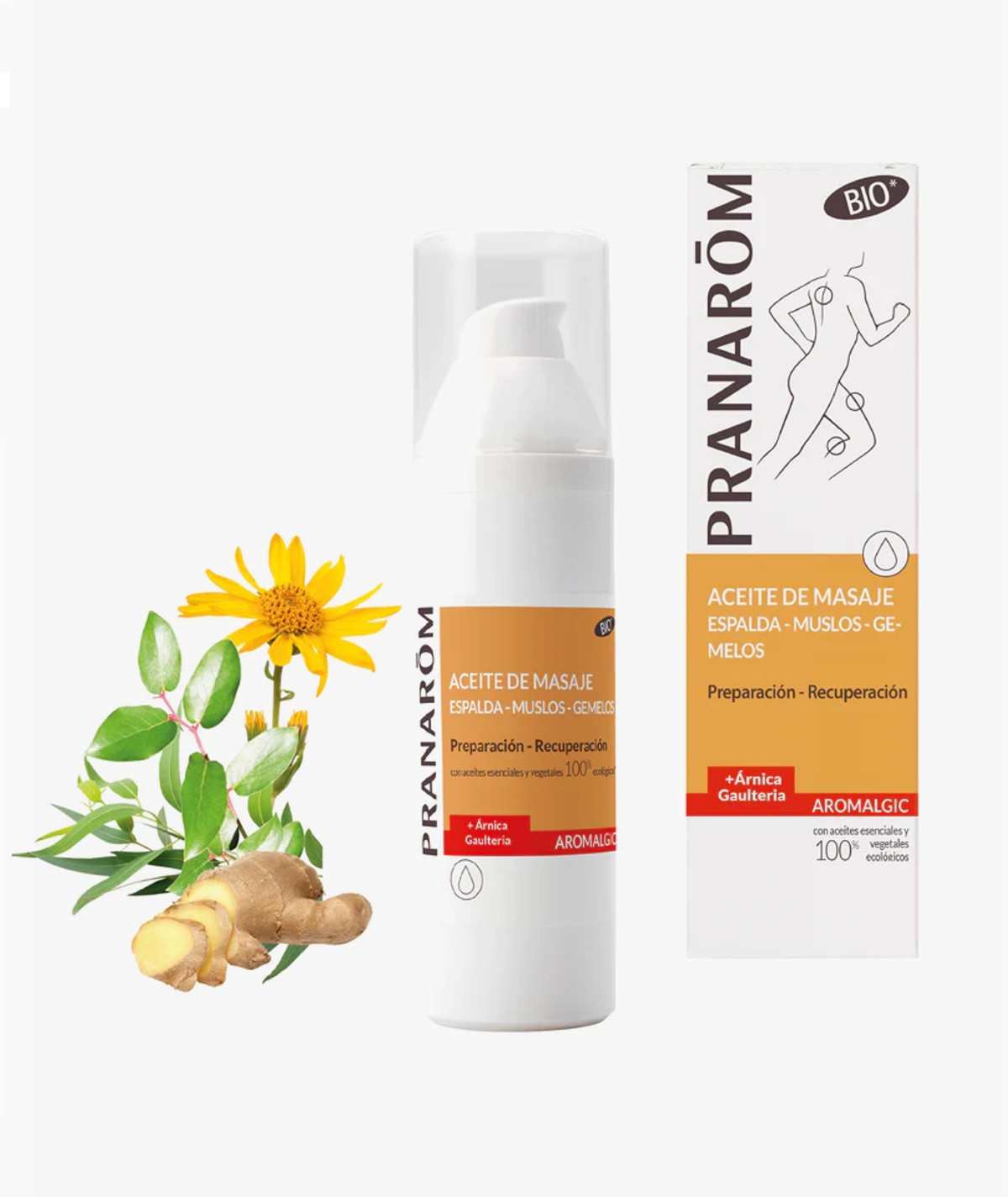 PRANAROM ACEITE DE MASAJE ARTICULACIONES Y MUSCULO 100 ML