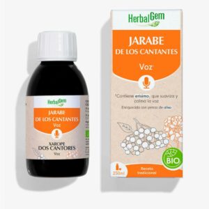 HERBALGEM JARABE DE LOS CANTANTES BIO 250 ML