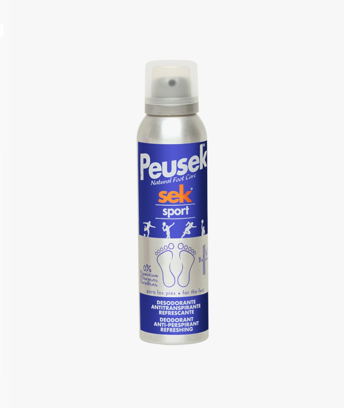 PEUSEK SEK SPORT SPRAY DESODORANTE PIES 150 ML