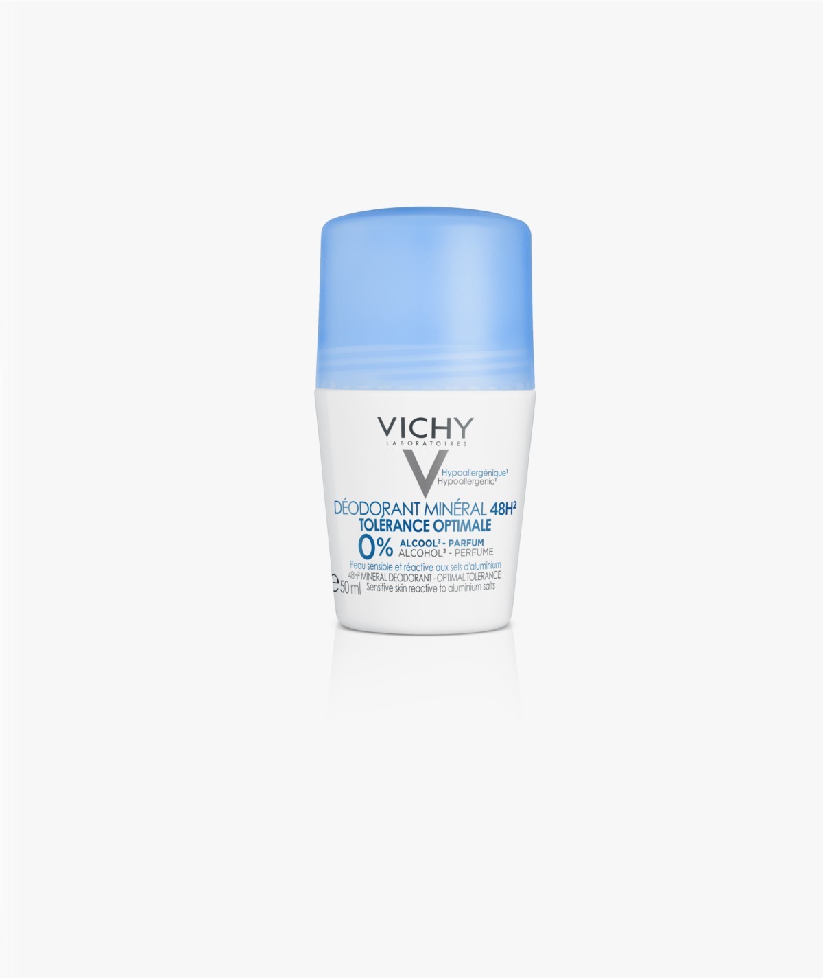 VICHY DESODORANTE MINERAL 48 H TOLERANCIA OPTIMA ROLL ON 50 ML