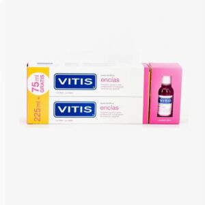VITIS ENCIAS PASTA DENTIFRICA 150 ML + 150 ML + COLUTORIO