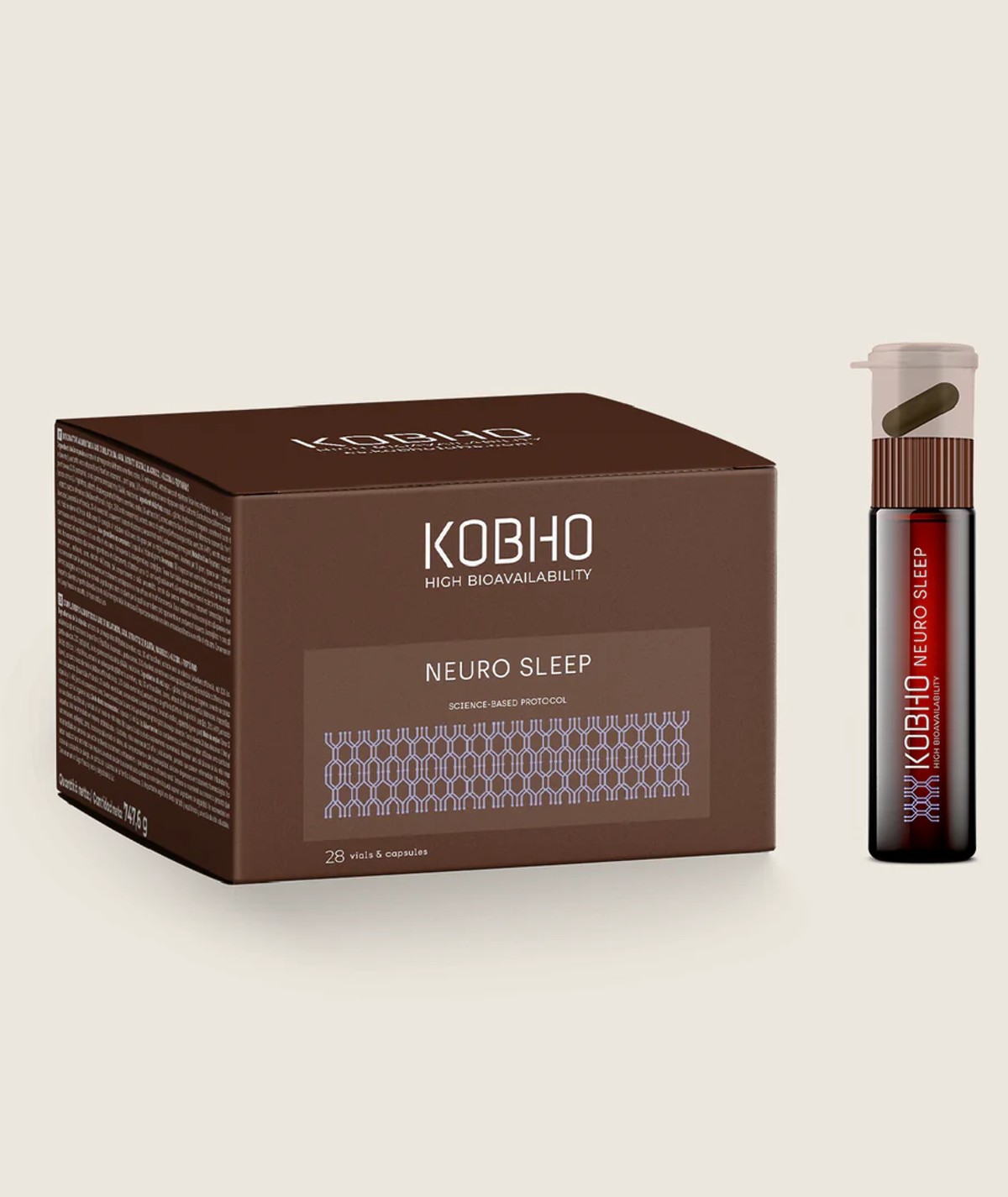 KOBHO NEURO SLEEP 28 VIALES+ 208 CAPSULAS