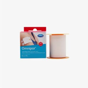 OMNIPOR DE PAPEL ESPARADRAPO HIPOALERGICO 5M X 5 CM