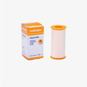 LEUKOPOR ESPARADRAPO HIPOALERGICO PAPEL 10 M X 10 CM